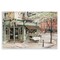 Stupell Industries City Corner Café Wall Plaque Art Design by Ruane Manning